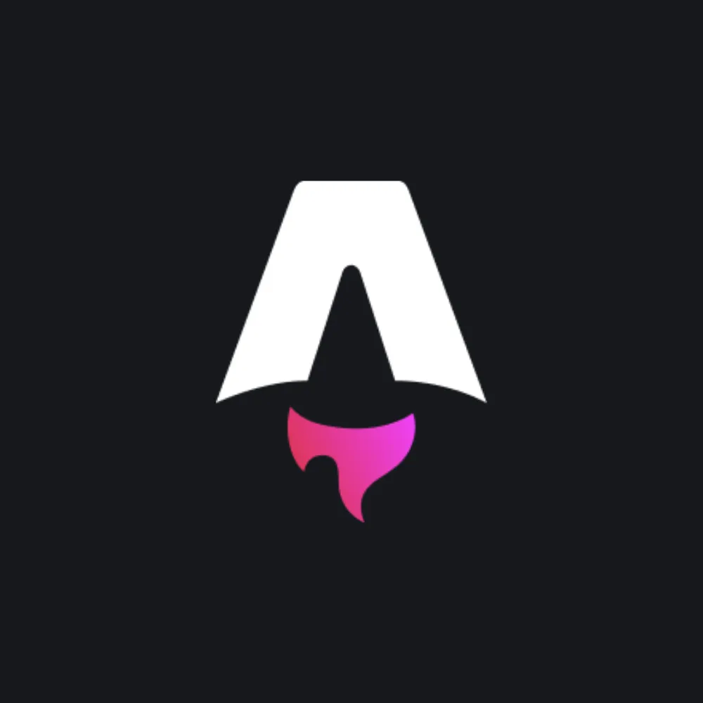 Astros logo on a dark background